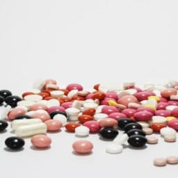 pile of prescription drugs